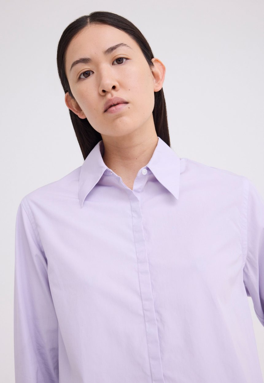 Jac + Jack Pac Italian Cotton Shirt - Bloom Lilac